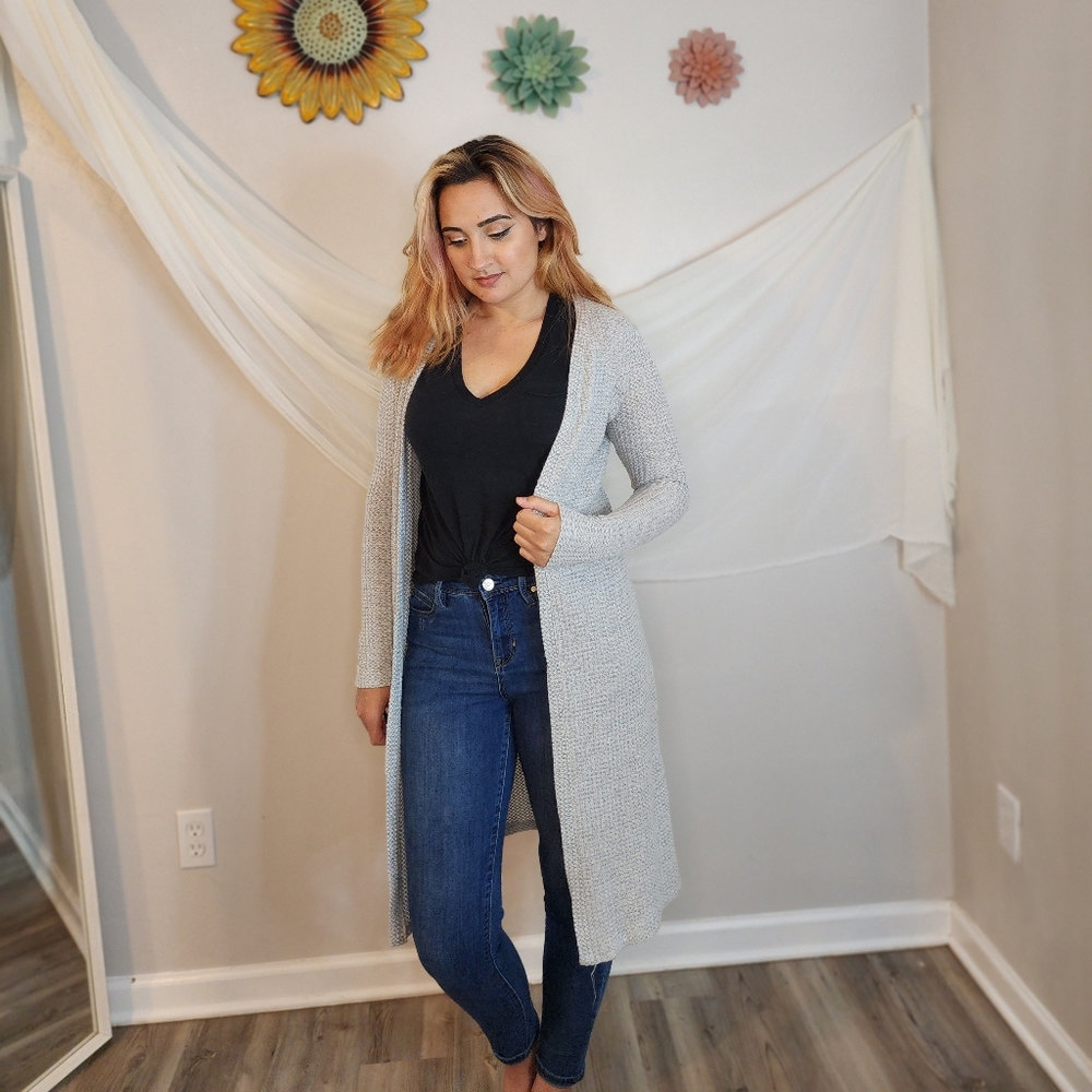 Women's long sleeve cardigan